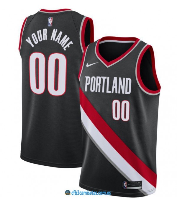 CFB3-Camisetas Custom portland trail blazers 2020/21 - icon