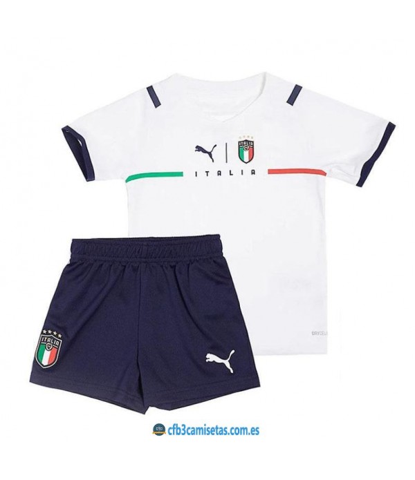 CFB3-Camisetas Italia 2a equipación 2020/21 - niÑos