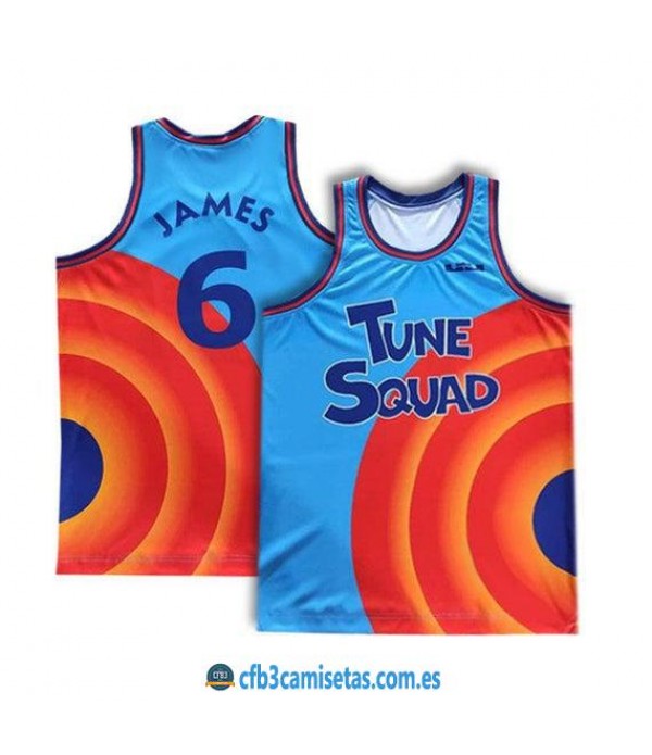 CFB3-Camisetas Lebron james tune squad space jam