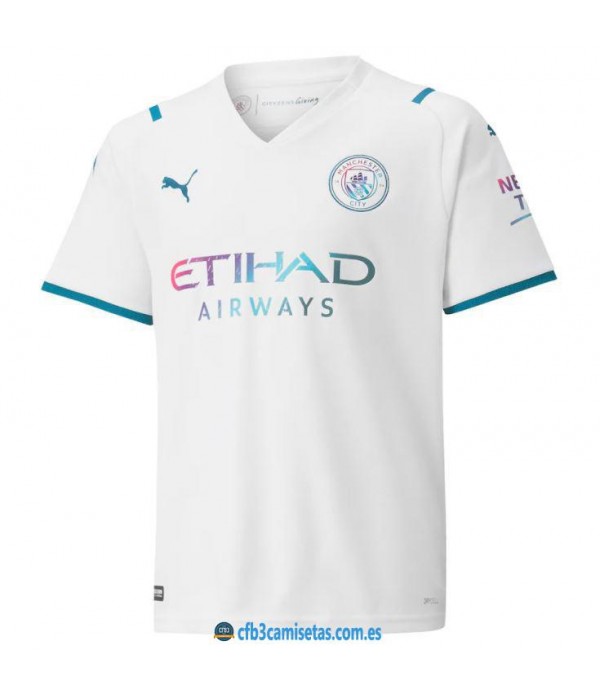 CFB3-Camisetas Manchester city 2a equipación 2021/22