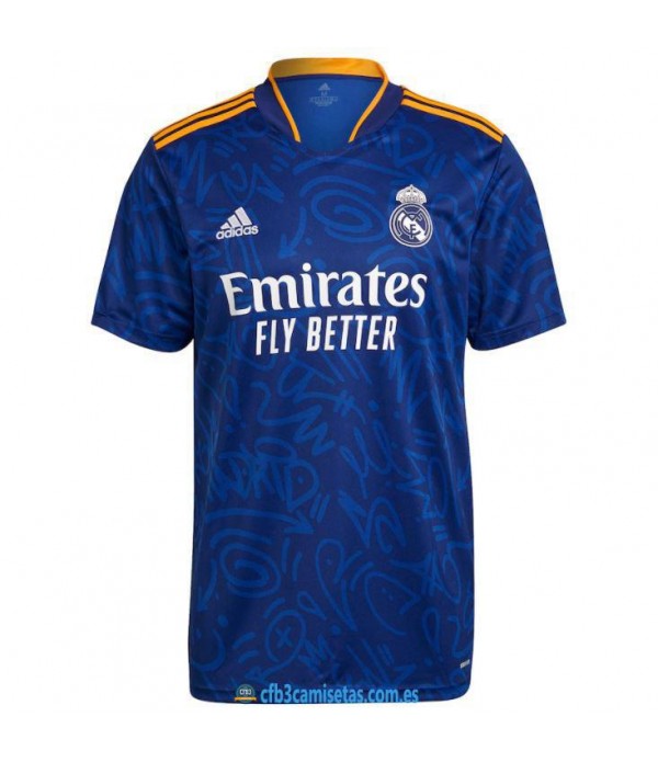 CFB3-Camisetas Real madrid 2a equipación 2021/22