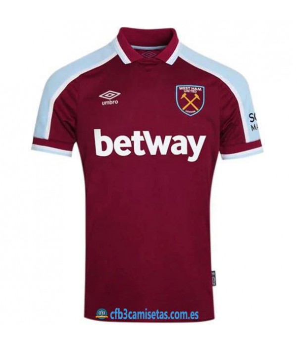 CFB3-Camisetas West ham united 1a equipación 2021/22