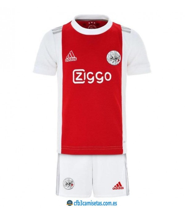 CFB3-Camisetas Ajax amsterdam 1a equipación 2021/22 - niÑos