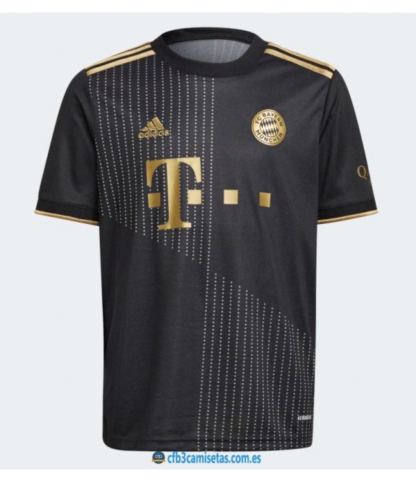 CFB3-Camisetas Bayern munich 2a equipación 2021/22 - authentic