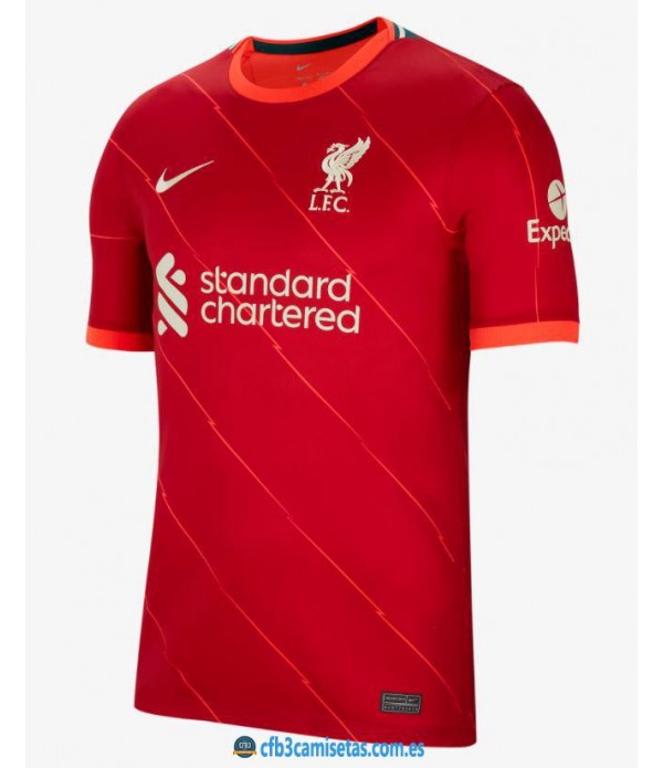 CFB3-Camisetas Liverpool 1a equipación 2021/22 - authentic