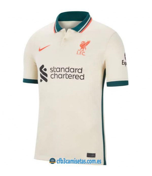 CFB3-Camisetas Liverpool 2a equipación 2021/22 - authentic
