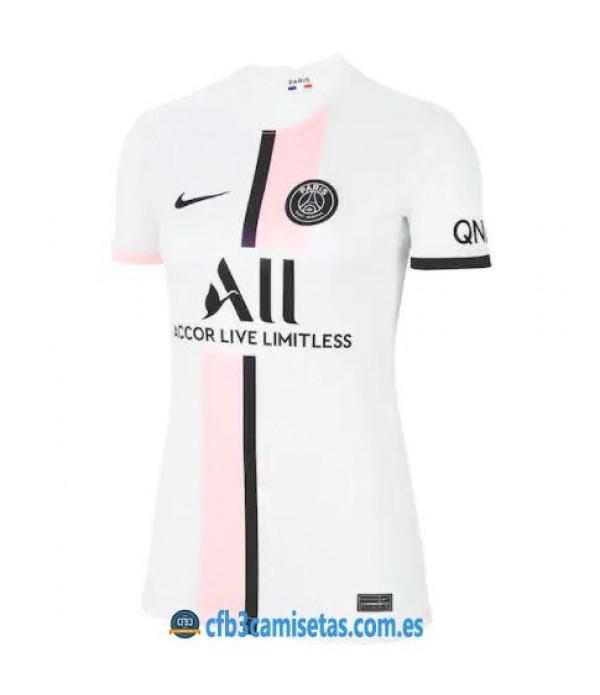 CFB3-Camisetas Psg 2a equipación 2021/22 - mujer