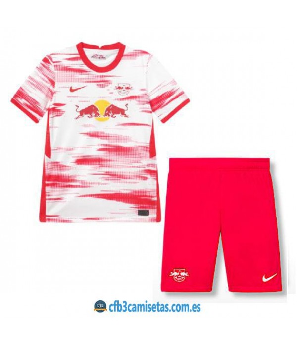 CFB3-Camisetas Rb leipzig 1a equipación 2021/22 - niÑos