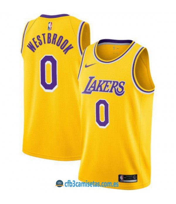 CFB3-Camisetas Russell westbrook los angeles lakers - icon