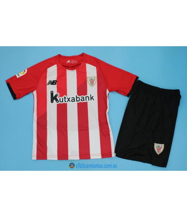 CFB3-Camisetas Athletic bilbao 1a equipación 2021/22 - niÑos