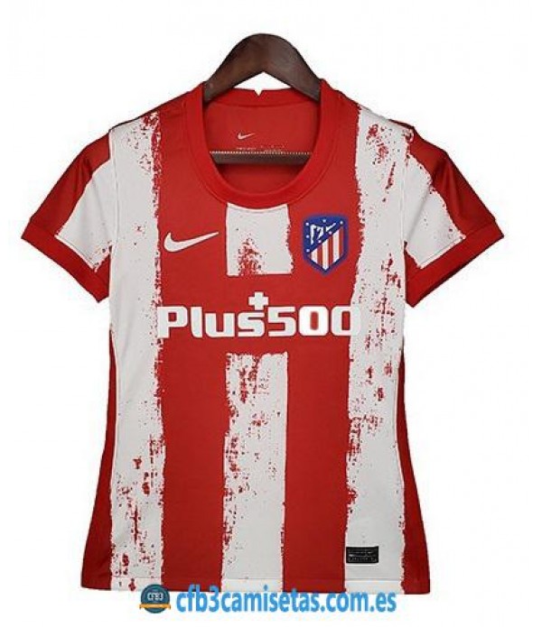 CFB3-Camisetas Atlético madrid 1a equipación 2021/22 - mujer