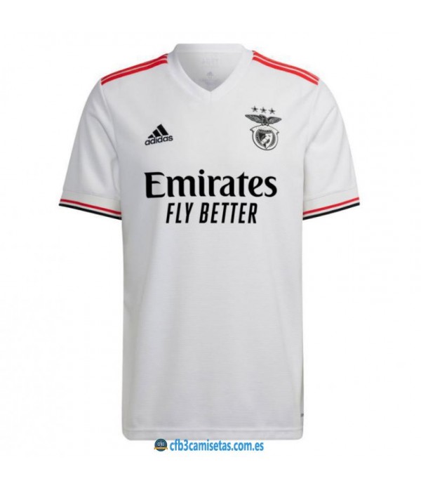 CFB3-Camisetas Benfica 2a equipación 2021/22