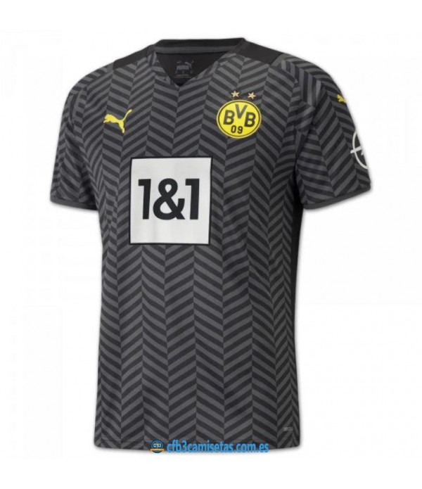 CFB3-Camisetas Borussia dortmund 2a equipación 2021/22