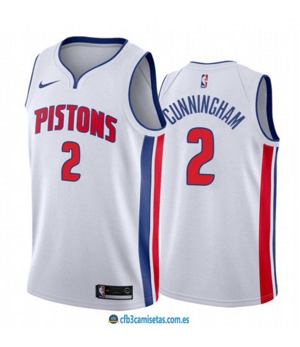 CFB3-Camisetas Cade cunningham detroit pistons 2020/21 - association