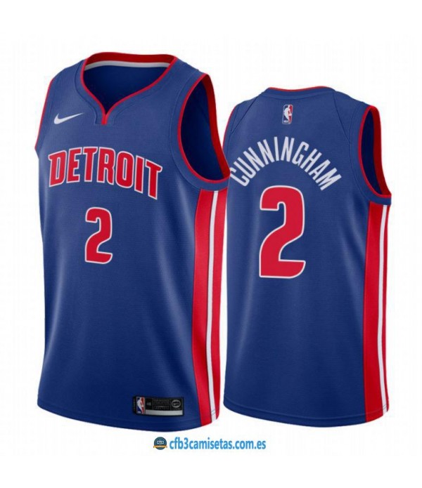 CFB3-Camisetas Cade cunningham detroit pistons 2020/21 - icon