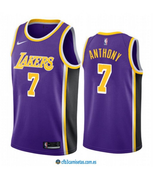 CFB3-Camisetas Carmelo anthony los angeles lakers 2020/21 - statement