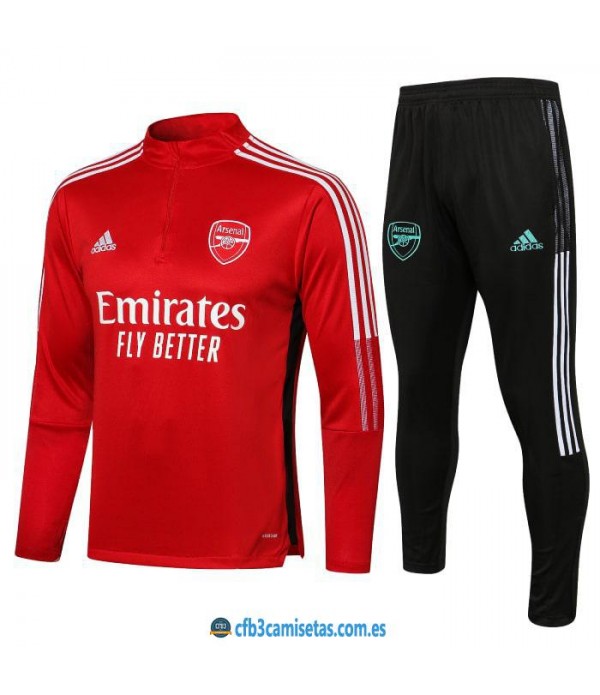 CFB3-Camisetas Chándal arsenal 2021/22 - rojo