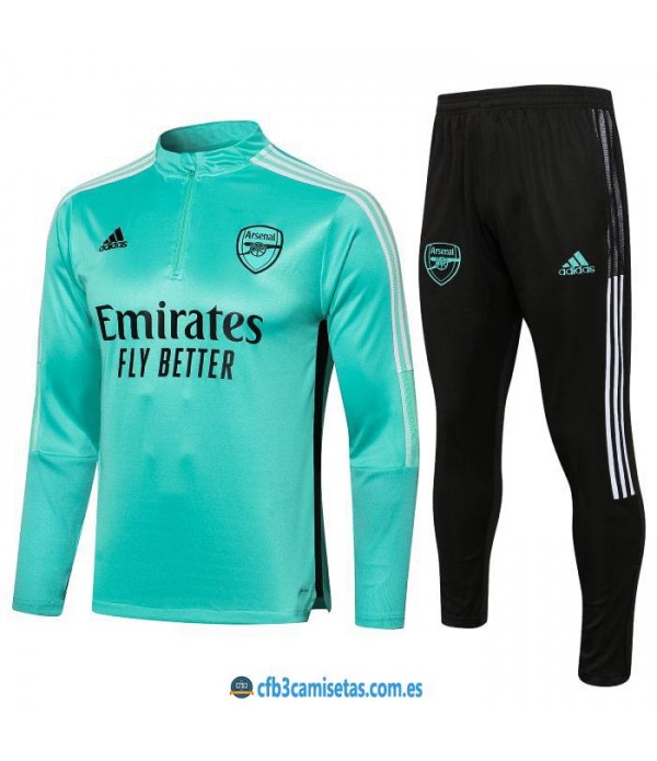 CFB3-Camisetas Chándal arsenal 2021/22 azul - niÑos