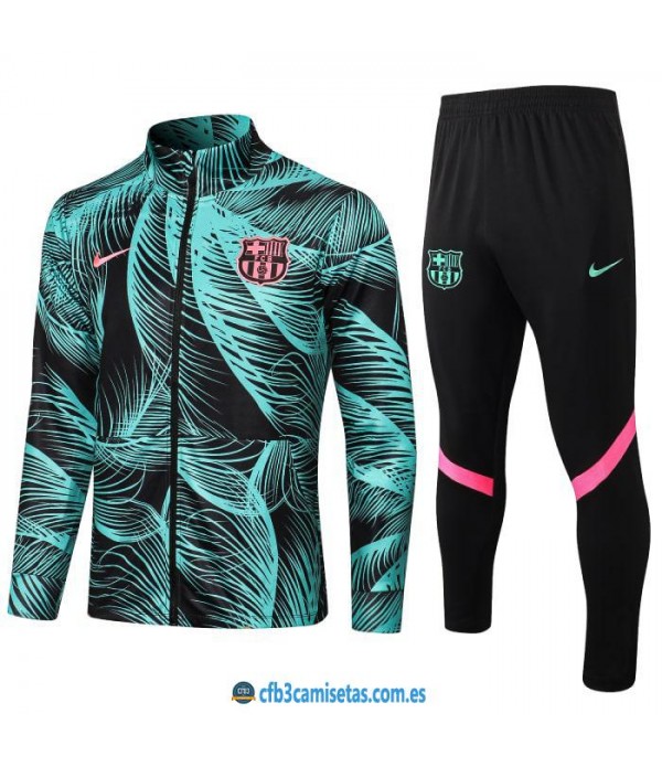 CFB3-Camisetas Chándal fc barcelona 2021/22 alternativo