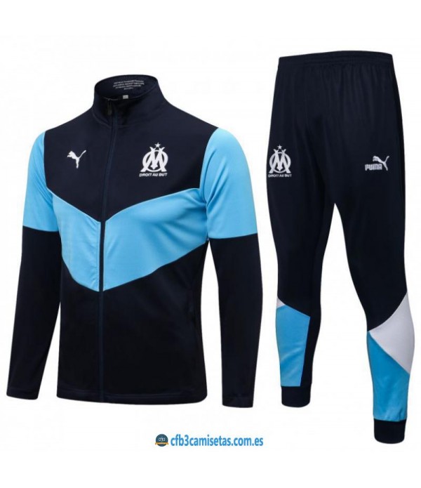 CFB3-Camisetas Chándal olympique marsella 2021/22 dark blue