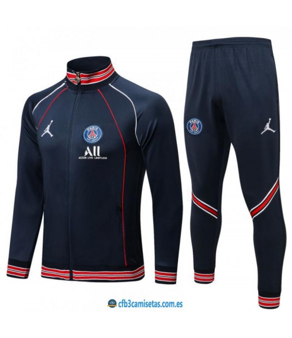 CFB3-Camisetas Chándal psg x jordan 2021/22 - paris