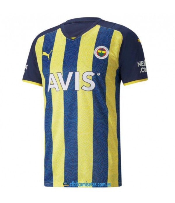 CFB3-Camisetas Fenerbahce 1a equipación 2021/22