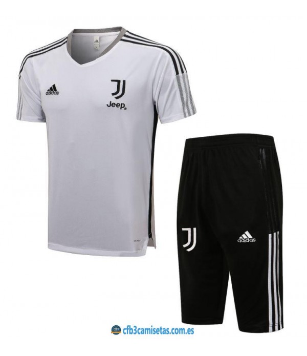 CFB3-Camisetas Kit entrenamiento juventus 2021/22 - blanco