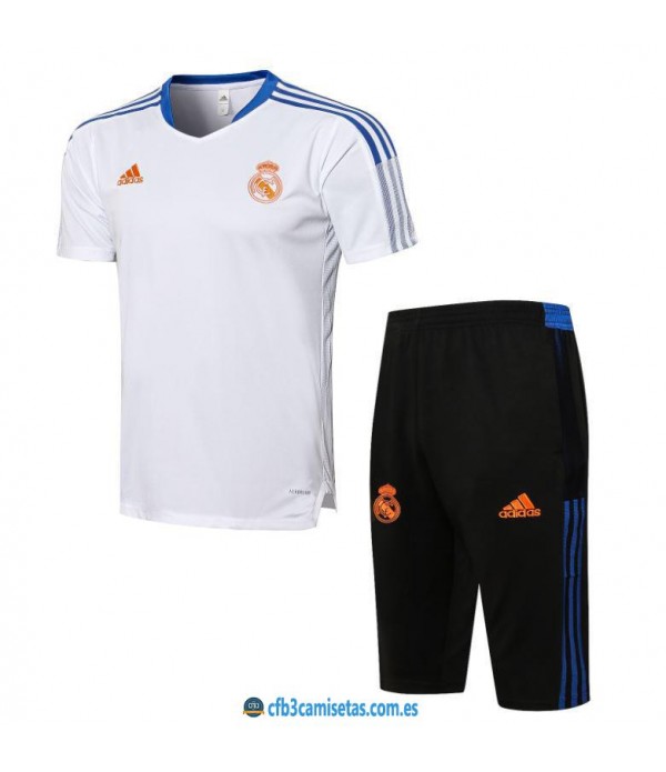 CFB3-Camisetas Kit entrenamiento real madrid 2021/22