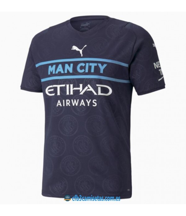 CFB3-Camisetas Manchester city 3a equipación 2021/22
