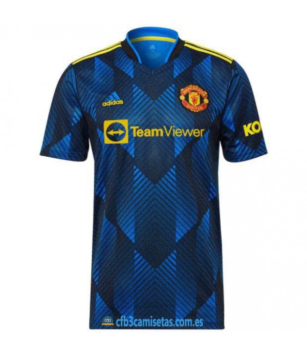 CFB3-Camisetas Manchester united 3a equipación 2021/22