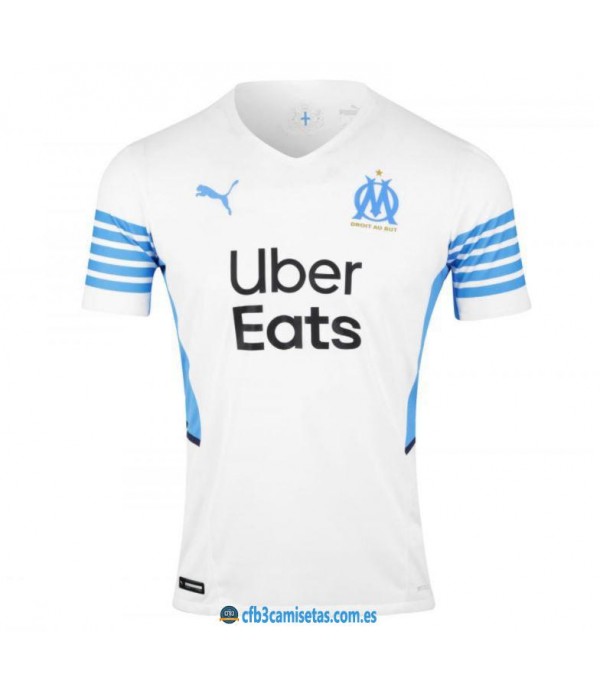 CFB3-Camisetas Olympique marsella 1a equipación 2021/22 - authentic
