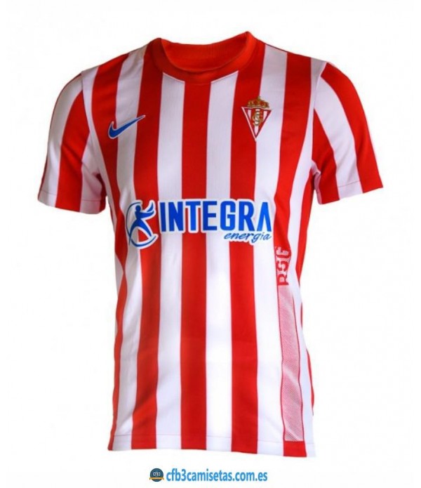 CFB3-Camisetas Sporting de gijon 1a equipacion 2021/22