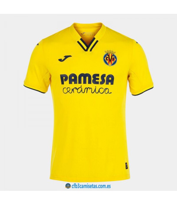 CFB3-Camisetas Villarreal 1a equipacion 2021/22