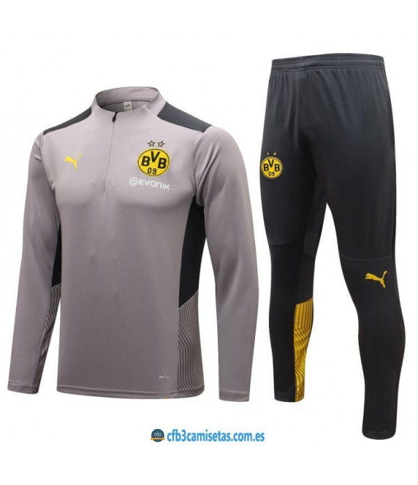 Chándal borussia dortmund 2021/22 gris