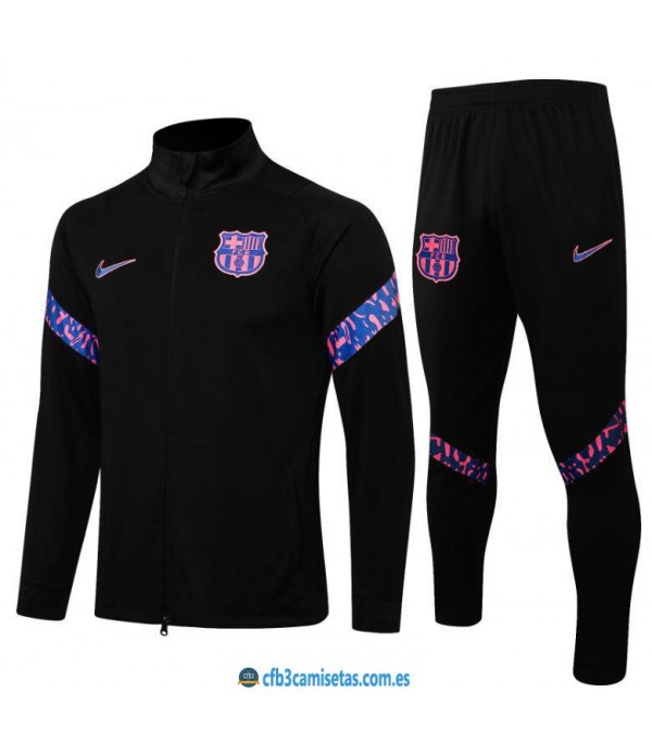 Chándal fc barcelona 2021/22 black