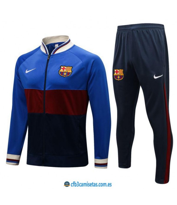 Chándal fc barcelona 2021/22 raya