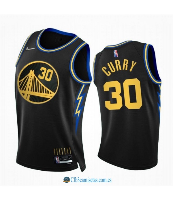 CFB3-Camisetas Stephen curry golden state warriors 2021/22 - city