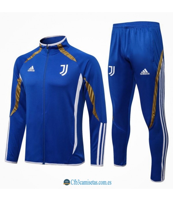 CFB3-Camisetas Chándal juventus 2021/22 blue