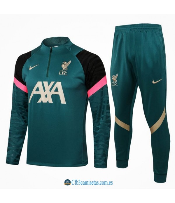 CFB3-Camisetas Chándal liverpool 2021/22 axa