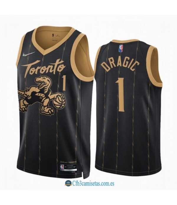 CFB3-Camisetas Goran dragić toronto raptors 2021/22 - city edition