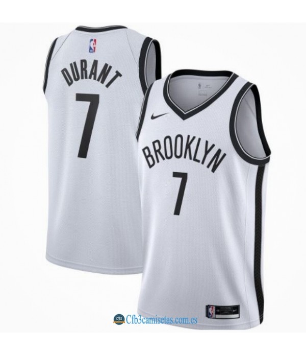 CFB3-Camisetas Kevin durant brooklyn nets 2020/21 - association