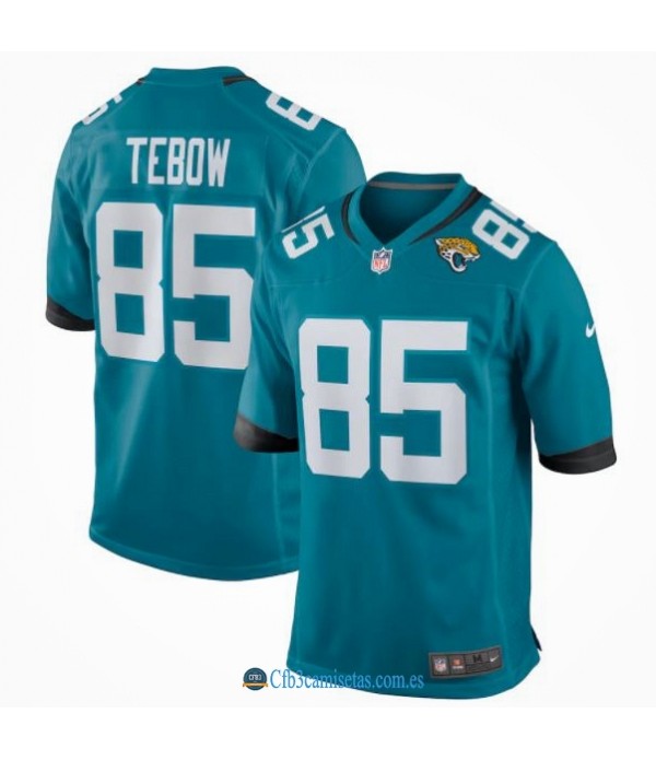 CFB3-Camisetas Tim tebow jacksonville jaguars - home