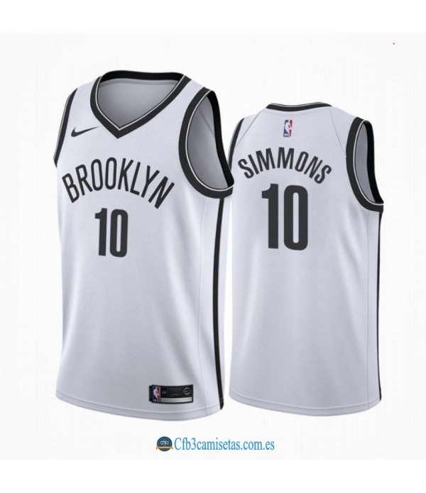 CFB3-Camisetas Ben simmons brooklyn nets 2021/22 - association