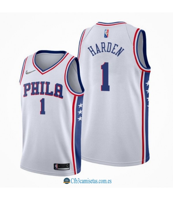 CFB3-Camisetas James harden philadelphia 76ers 2021/22 - association