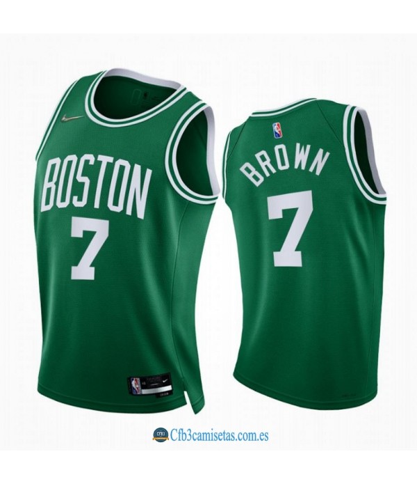 CFB3-Camisetas Jaylen brown boston celtics 2021/22 - icon