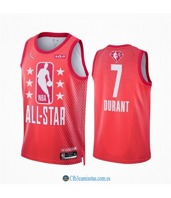 CFB3-Camisetas Kevin durant - 2022 all-star maroon