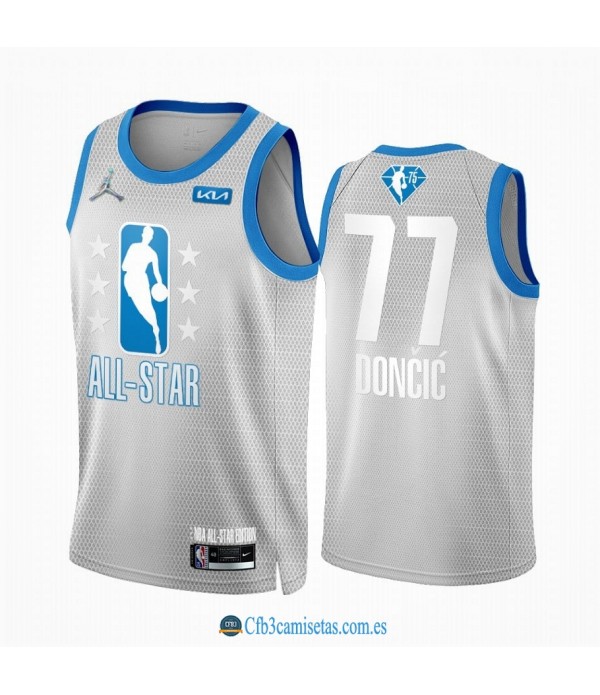 CFB3-Camisetas Luka dončić - 2022 all-star gray