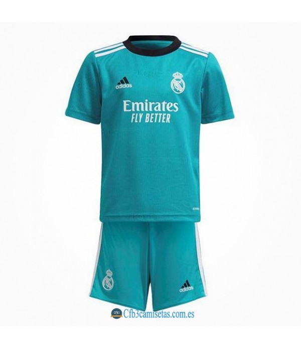 CFB3-Camisetas Real madrid 3a equipación 2021/22 - niÑos