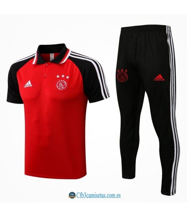 CFB3-Camisetas Polo pantalones ajax 2021/22