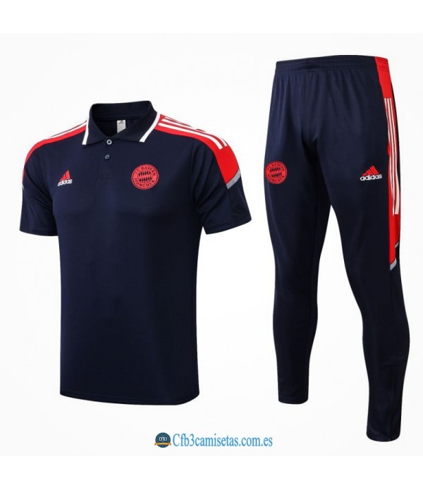 CFB3-Camisetas Polo pantalones bayern munich 2021/22